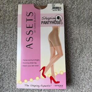 NWT ASSETS by Sara Blakely Shaping Pantyhose Nude Sheers Size 1